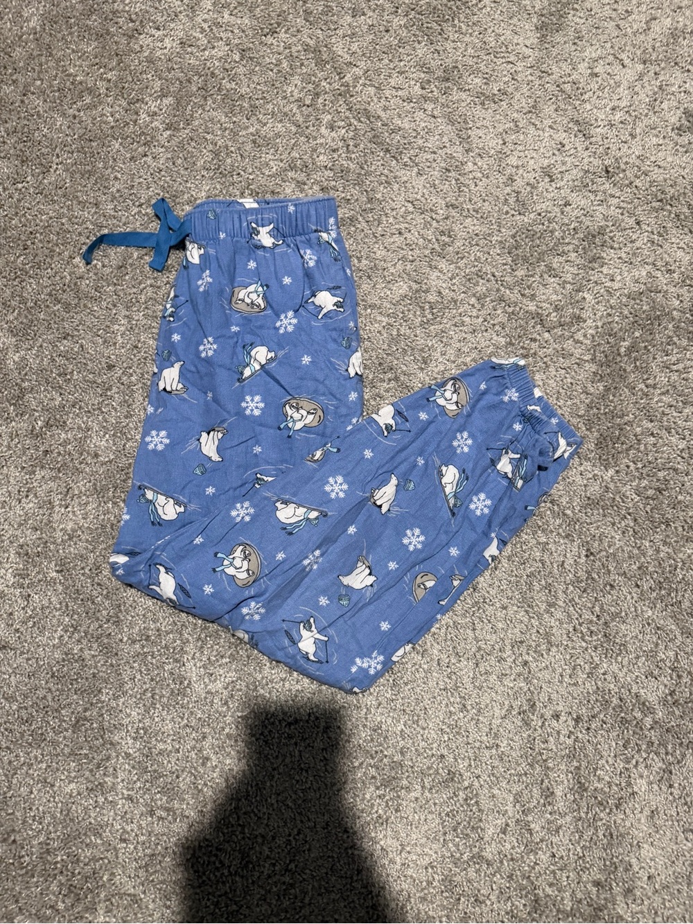 Old Navy Blue Polar Bear Print l Pajama Bottoms